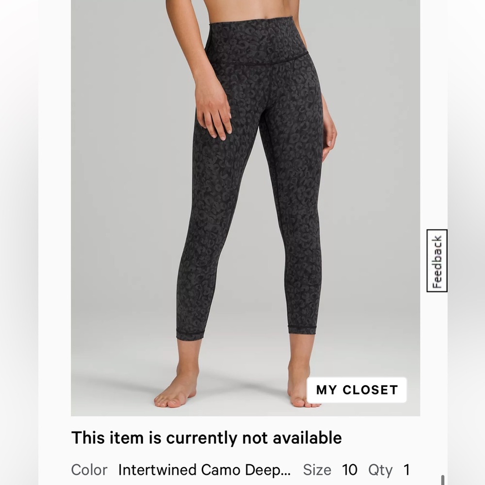 Lululemon Wunder Under High-Rise Tight 25"
Full-On Luxtreme